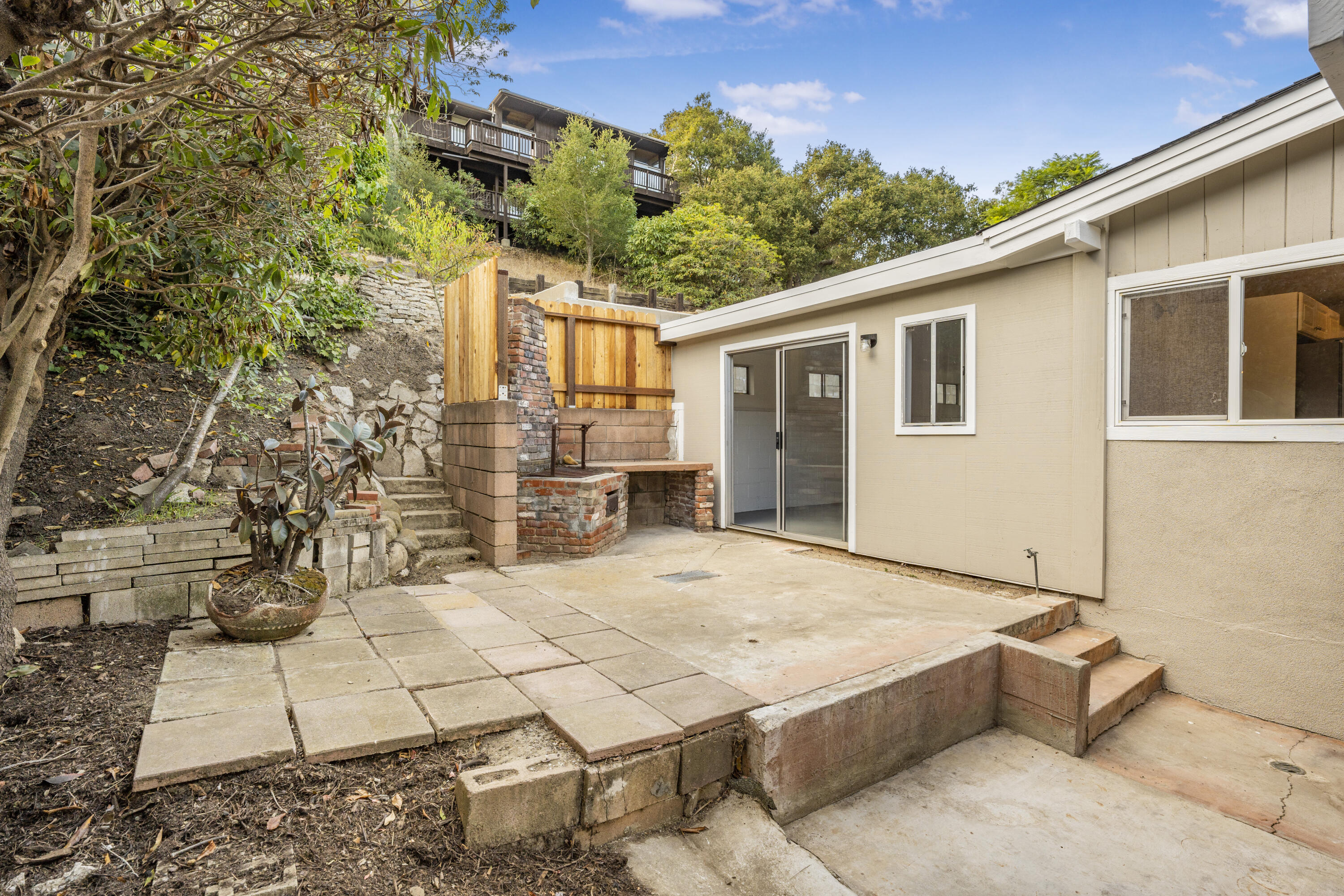 901 Fellowship Road Santa Barbara, CA 93109 - Photo 30 of 44 a view of a house with a patio
