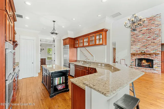 a spacious bedroom with a large bed and a couch