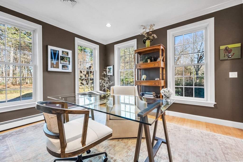 98 Valley Road Boxford, MA 01921 - Photo 16 of 40 a work room with windows