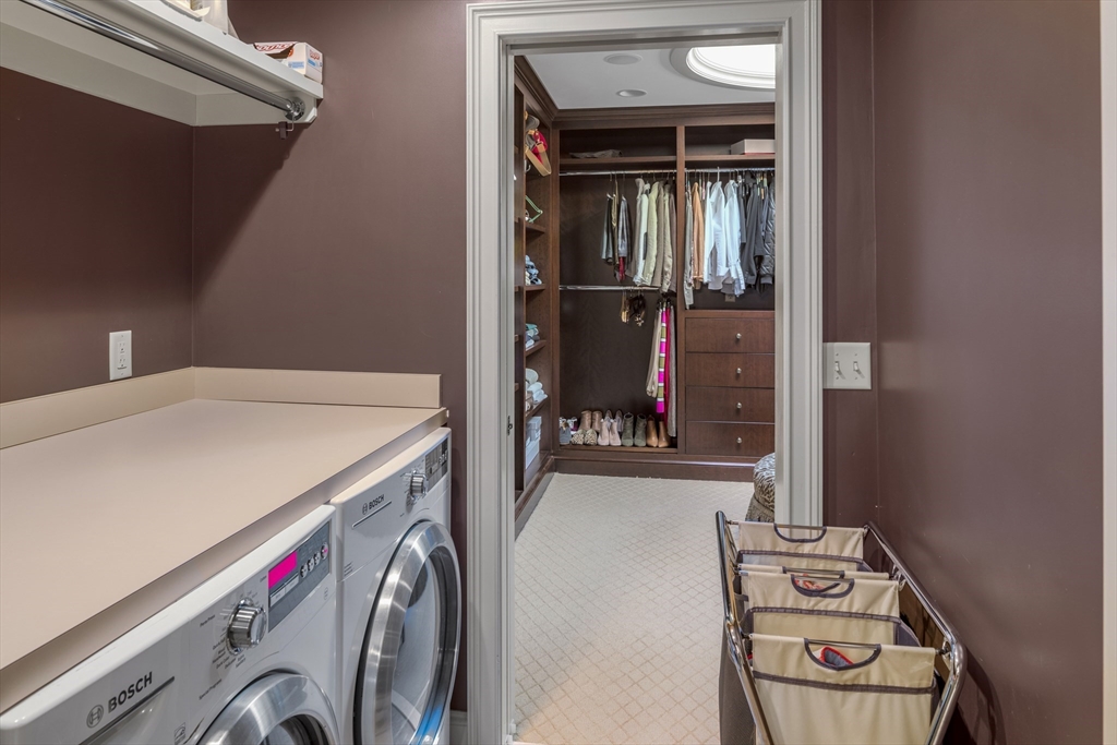 98 Valley Road Boxford, MA 01921 - Photo 22 of 40 a utility room with dryer and washer