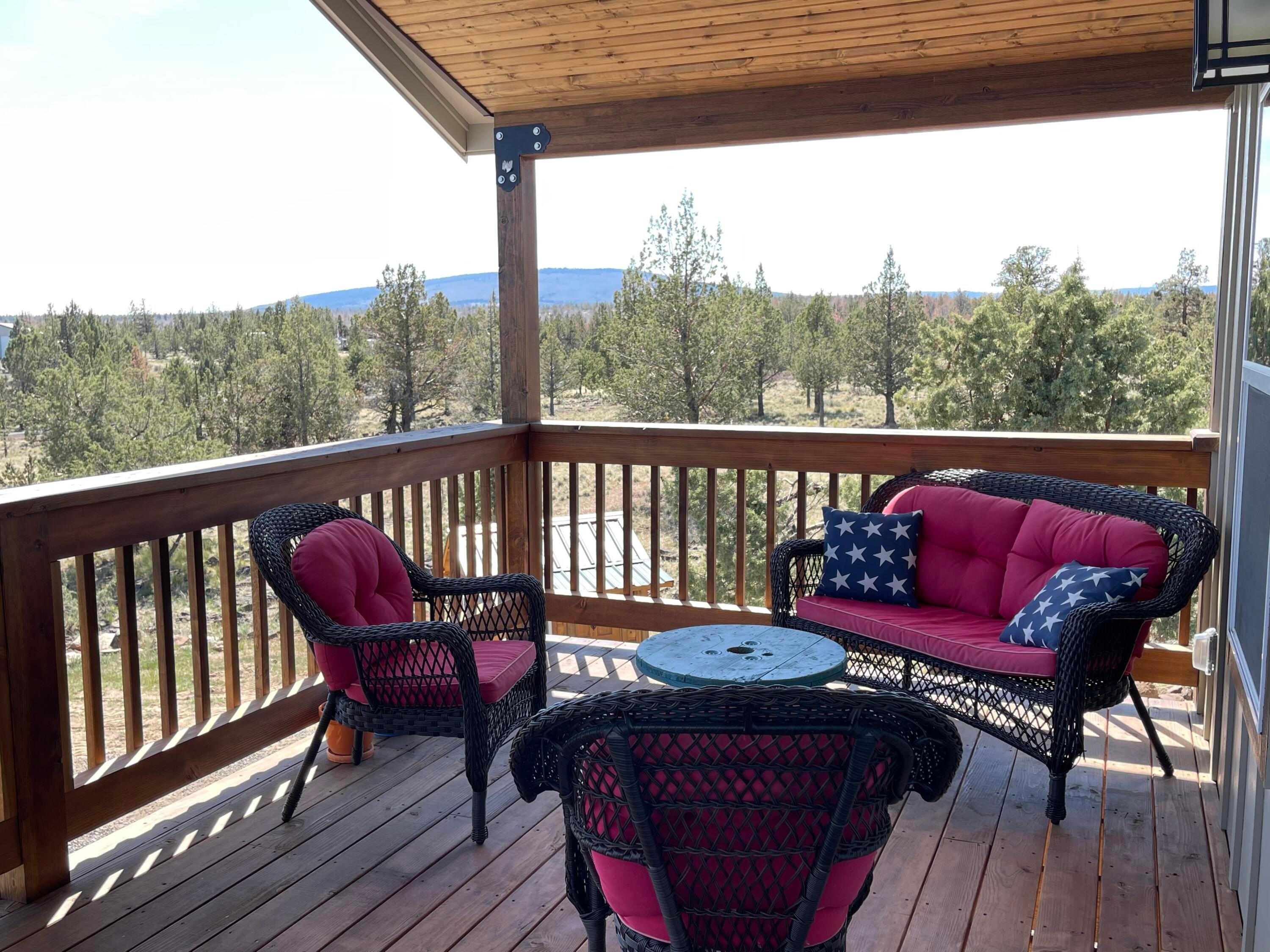 12220 Southwest Rockhouse Road Culver, OR 97734 - Photo 22 of 38 Upstairs Patio