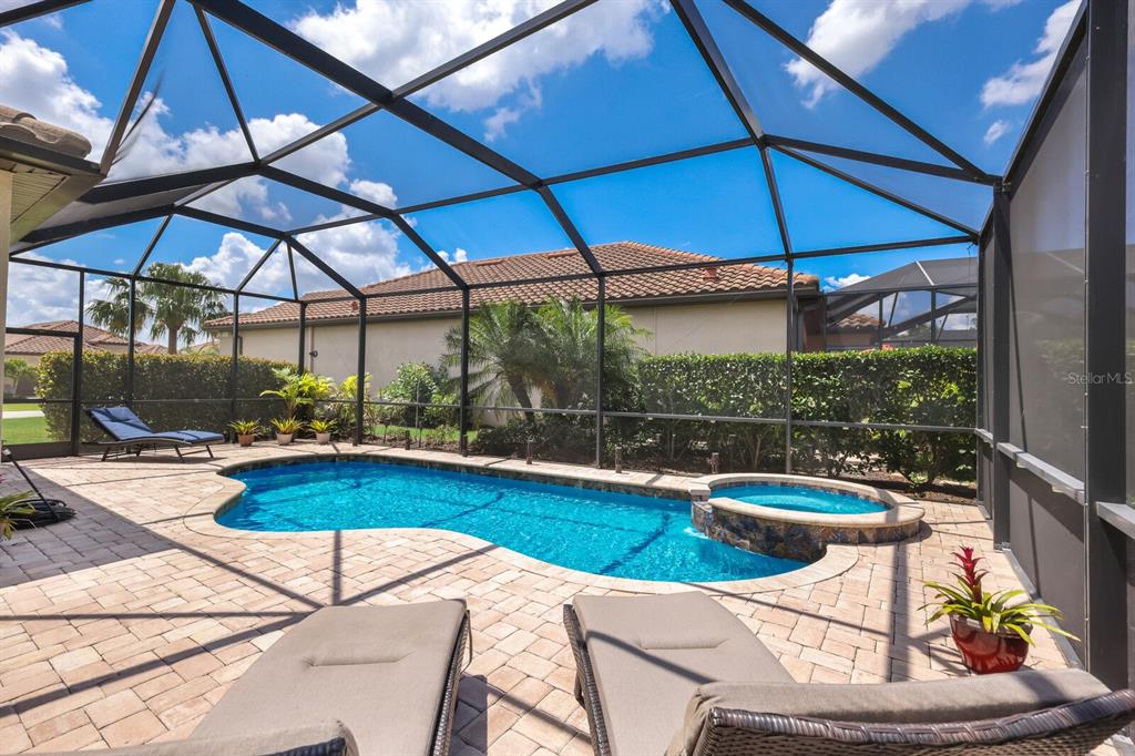 6036 Cessna Run Bradenton, FL 34211 - Photo 36 of 75 a view of swimming pool with a patio