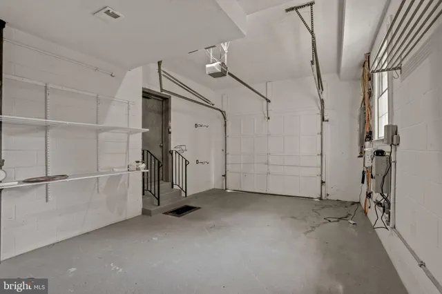 a view of a balcony with a pot