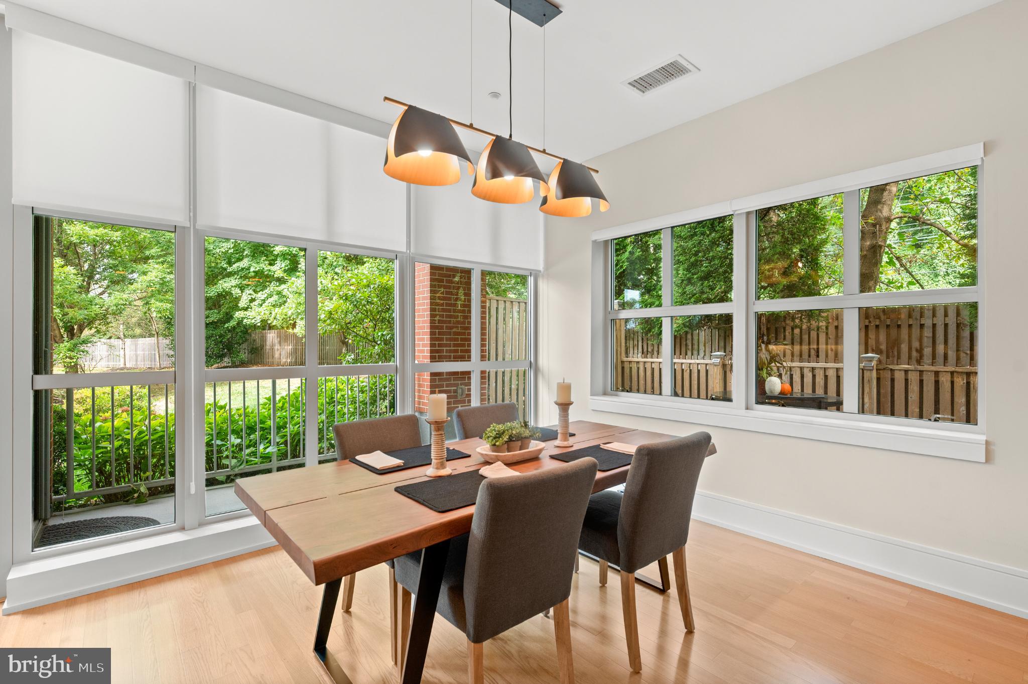112 Iron Works Way Wayne, PA 19087 - Photo 19 of 50 a view of a dining room with furniture window and outside view