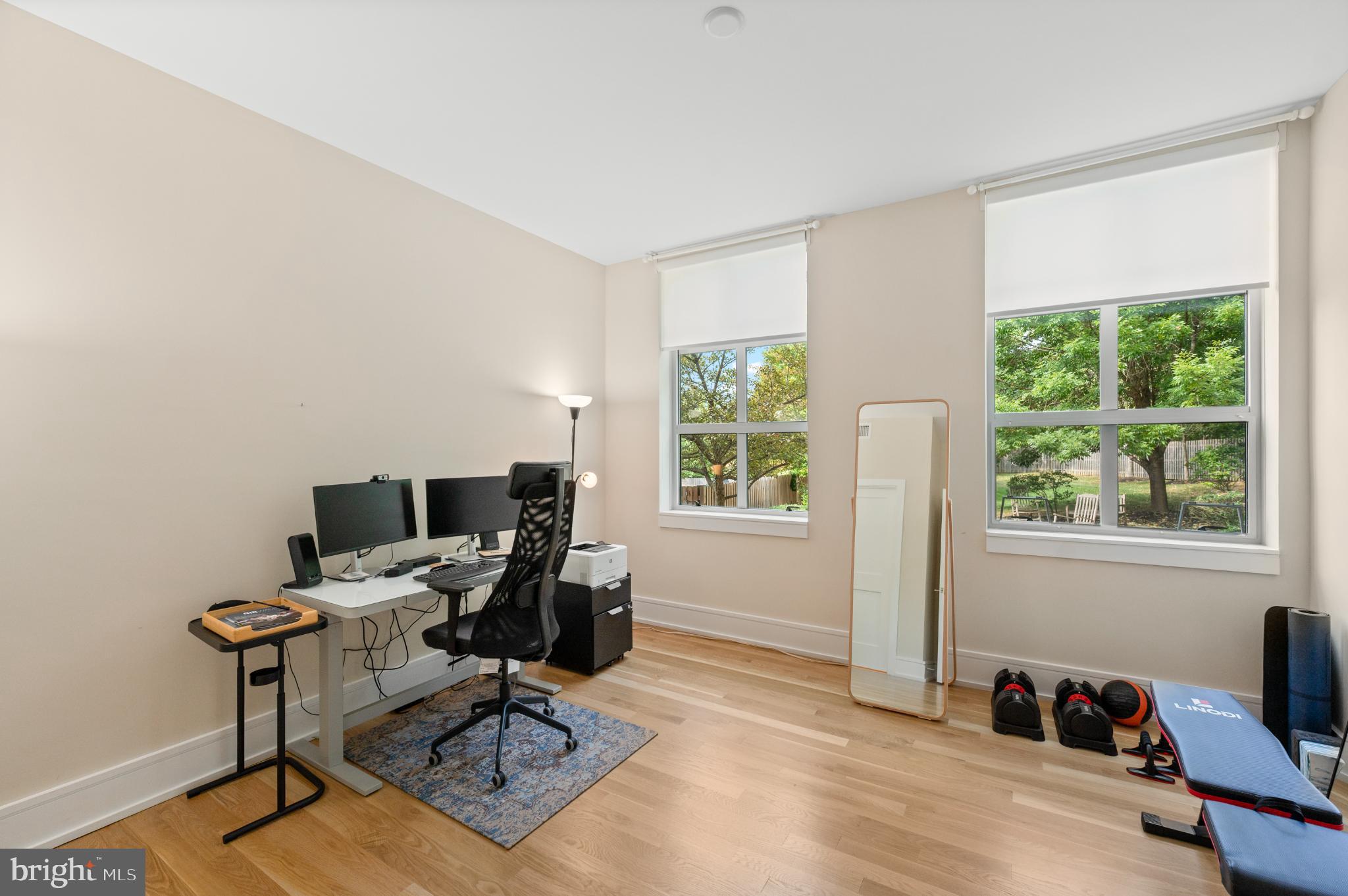 112 Iron Works Way Wayne, PA 19087 - Photo 43 of 50 a view of a workspace with furniture and a window