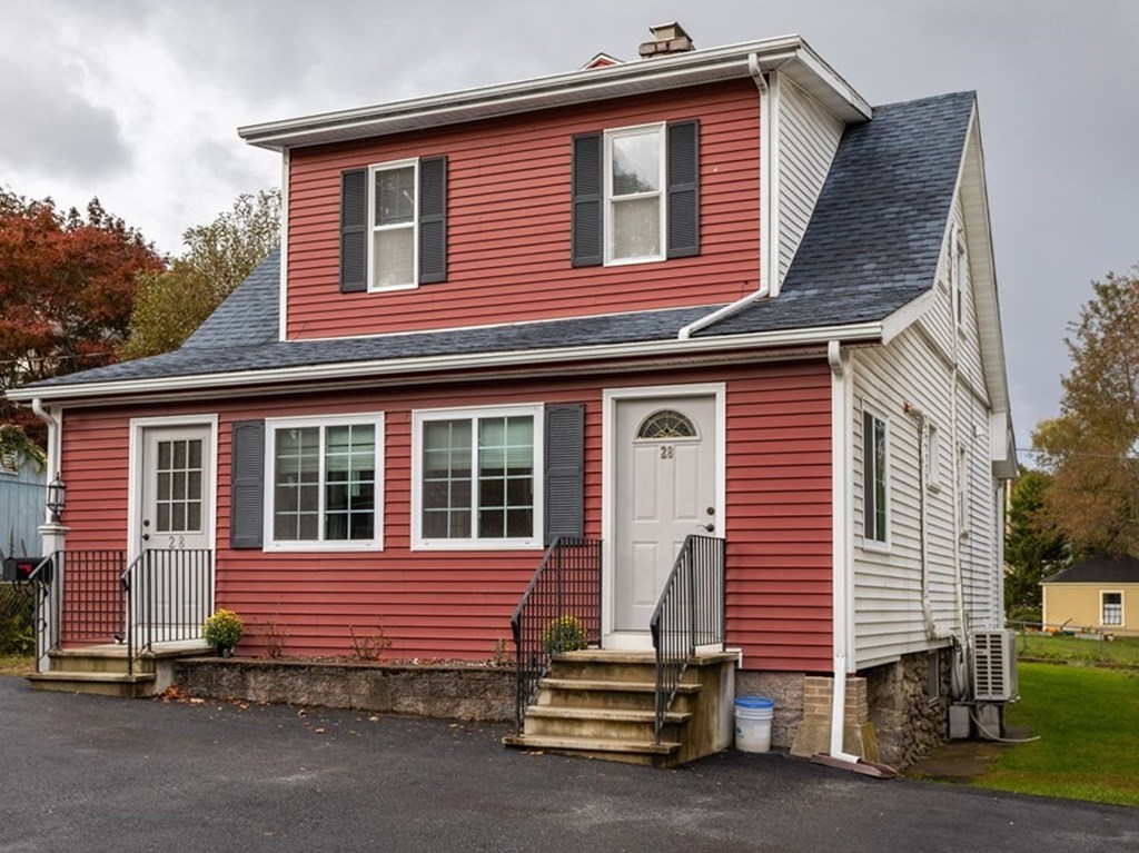 28 Stebbins Street Worcester, MA 01607 - Photo 2 of 29 a view of a house with a garage