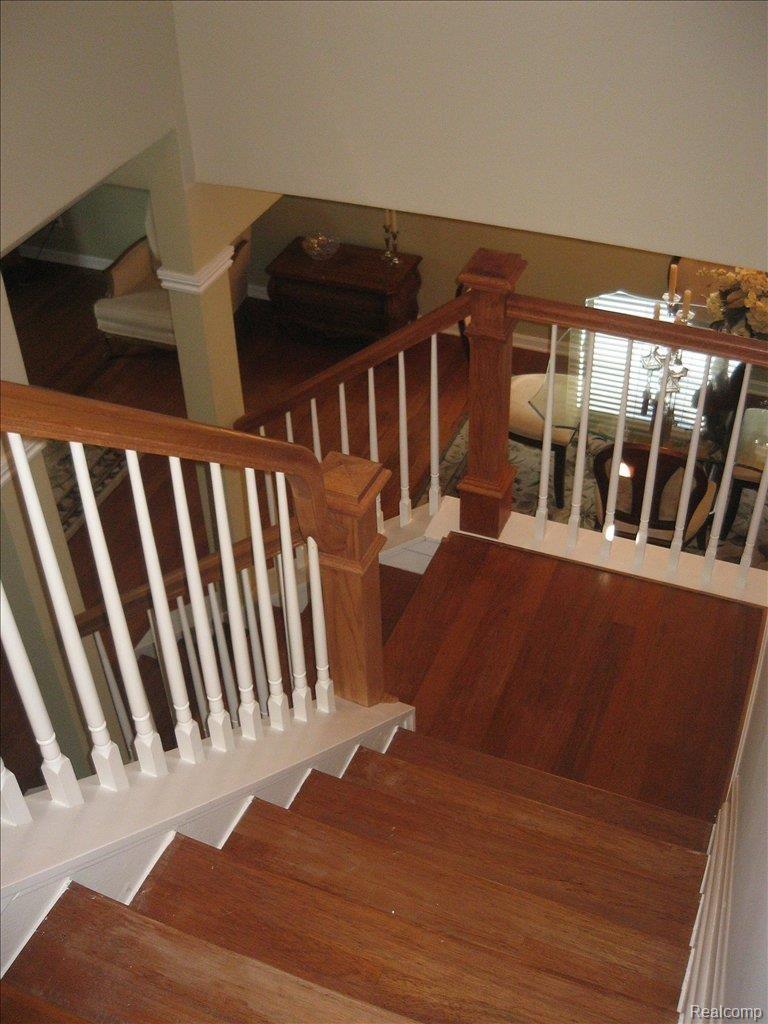 6492 Raintree Court Canton, MI 48187 - Photo 15 of 16 Custom Stairway