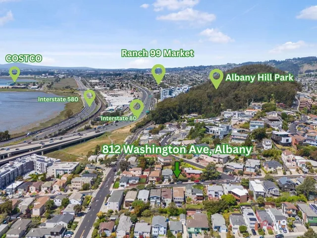 $1,088,000 | 812-812 Washington Avenue, Albany, CA 94706