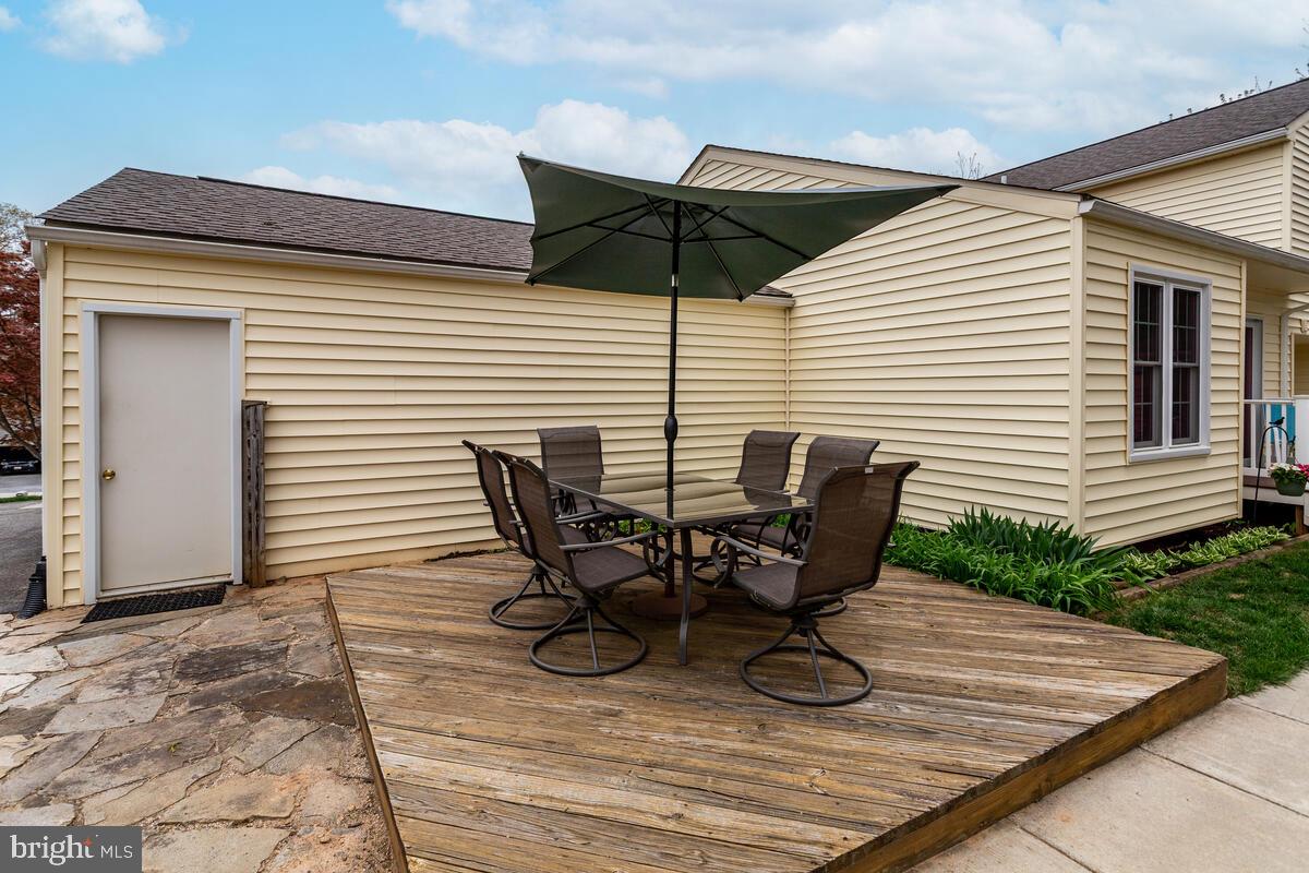 6141 Snowdens Run Road Sykesville, MD 21784 - Photo 73 of 89 Deck and garage side door entrance
