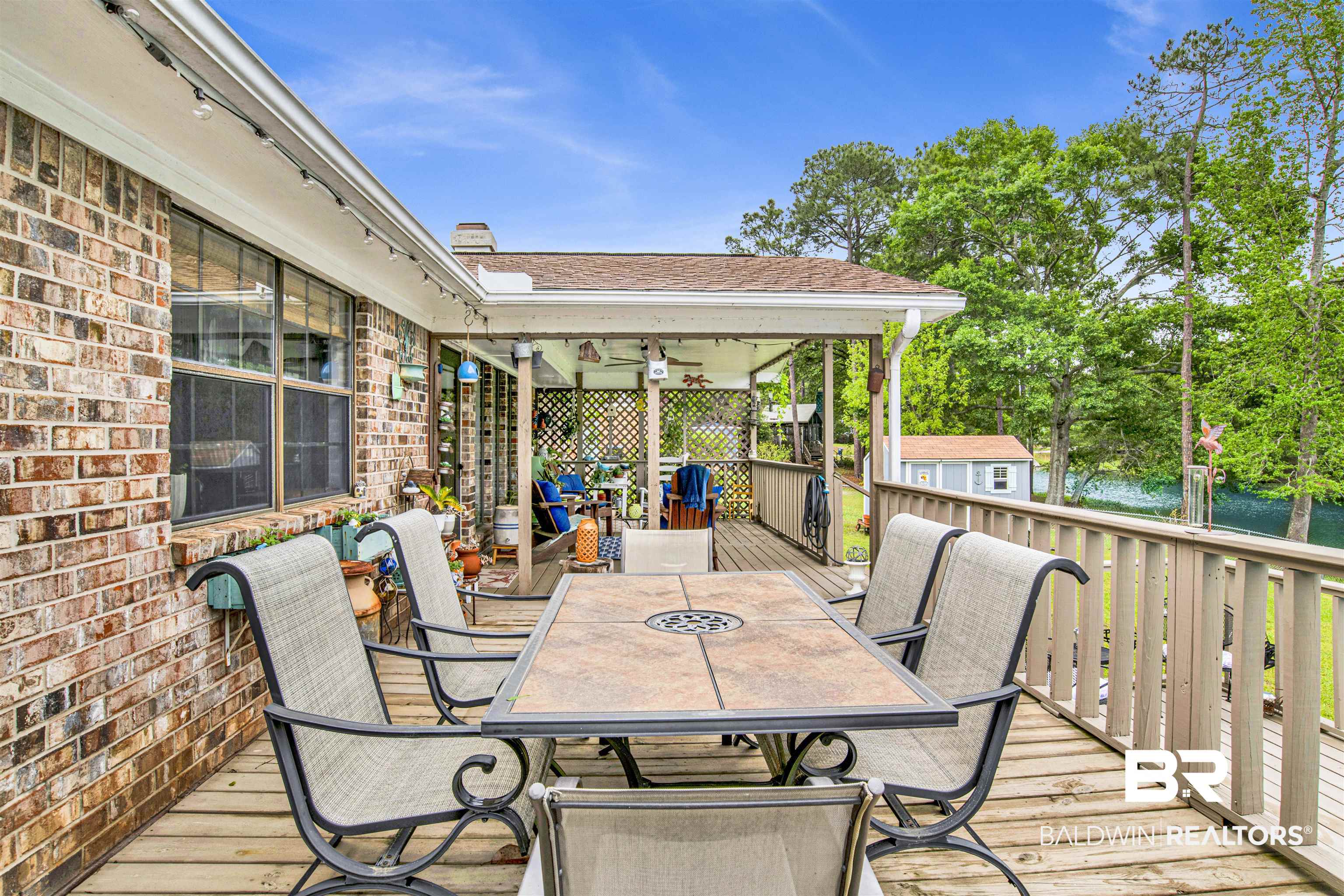 8461 Placid Drive Mobile, AL 36695 - Photo 33 of 47 Back Patio