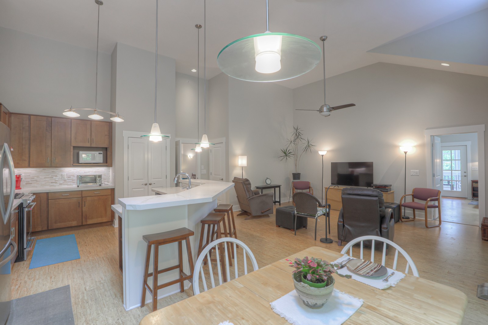 1115 Ridgecrest Road Kingston Springs, TN 37082 - Photo 12 of 38 a kitchen with counter top space a sink appliances and cabinets