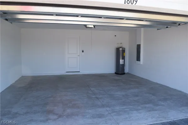 a view of empty room