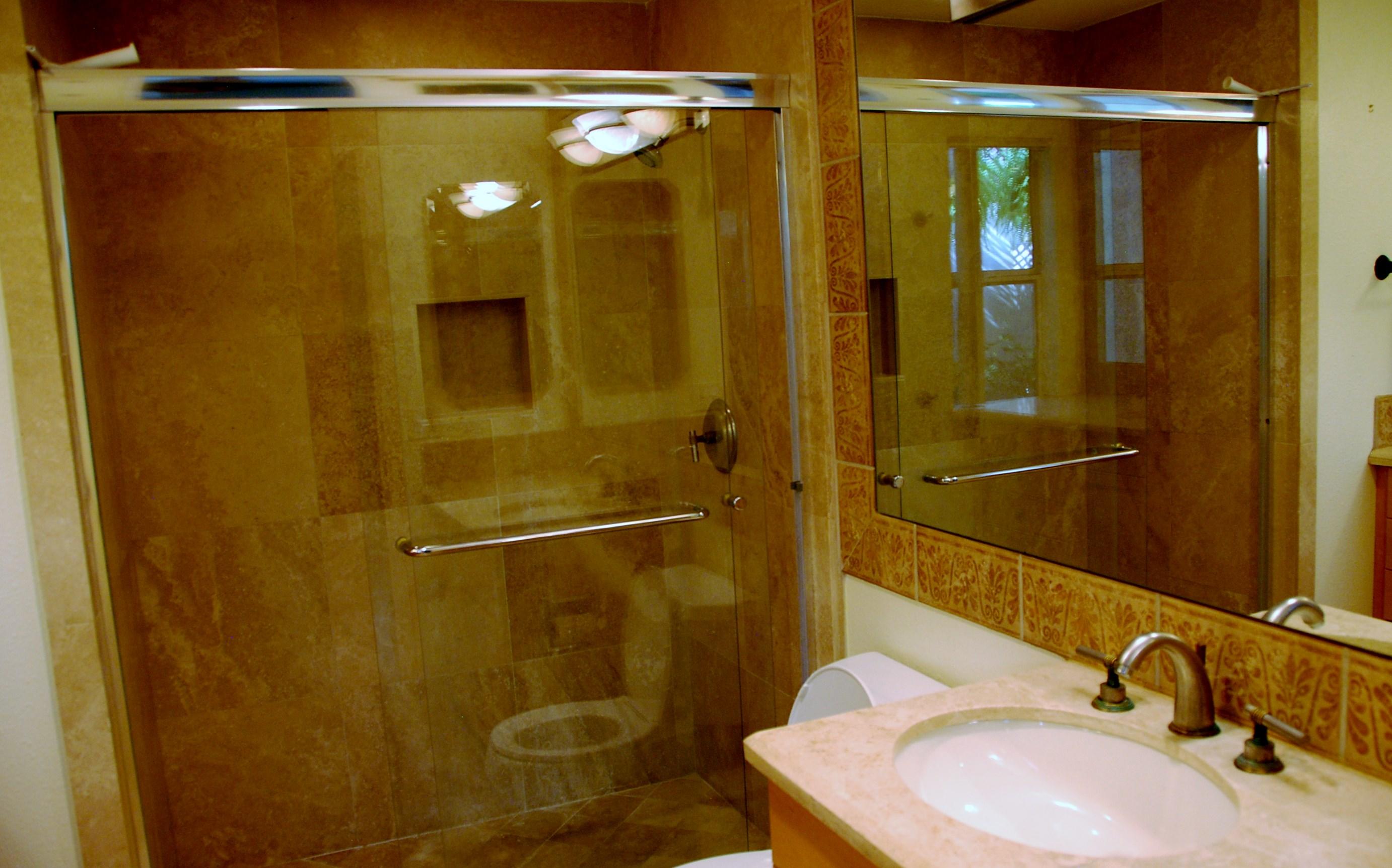 71601 Gardess Road Rancho Mirage, CA 92270 - Photo 11 of 17 a bathroom with a shower and a sink