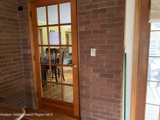 a close view of water heater room