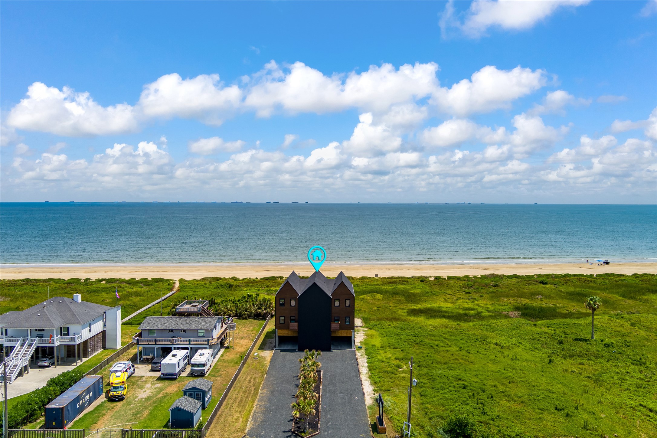 342 Atkinson Street Crystal Beach, TX 77650 - Photo 4 of 50 a view of an ocean