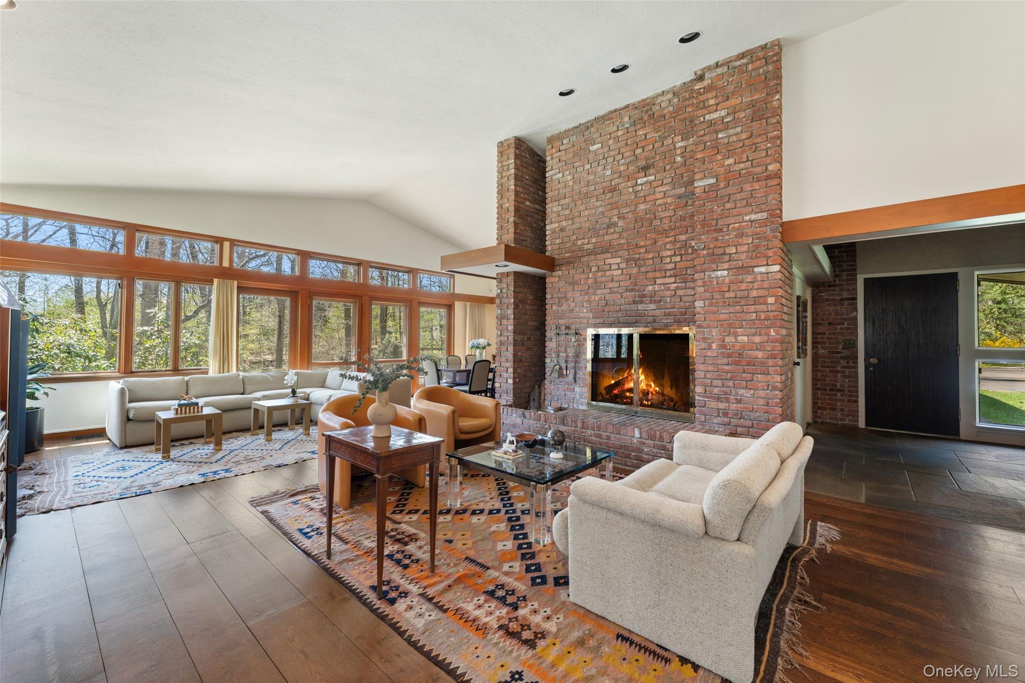 98 Cushman Road Scarsdale, NY 10583 - Photo 3 of 43 Enjoy soaring ceilings and walls of windows