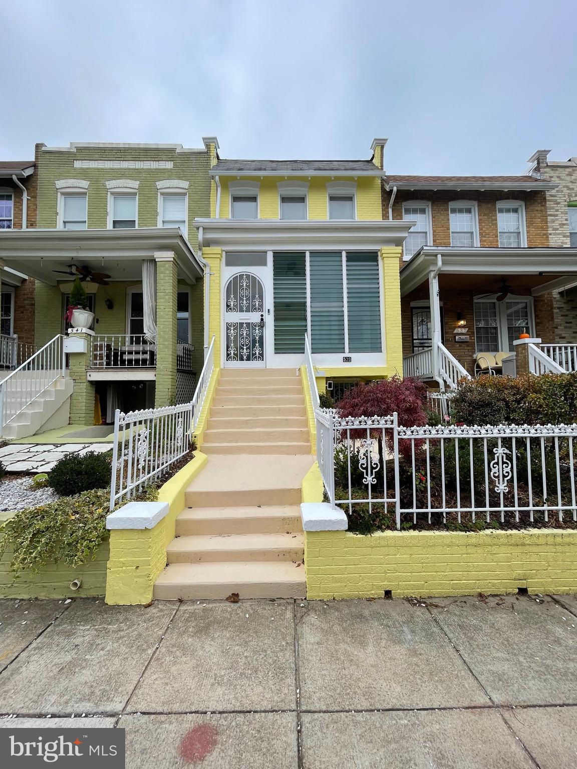 539 24th Street Northeast Washington, DC 20002 - Photo 1 of 37 a view of a building with a porch