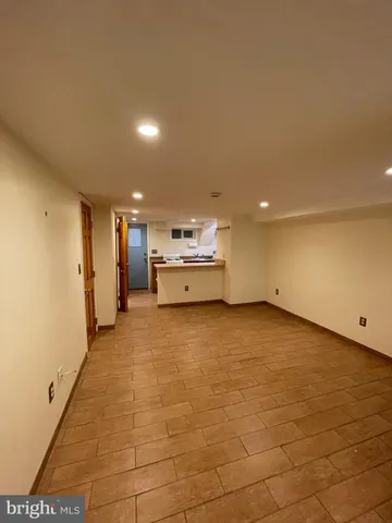 a large space with a large window