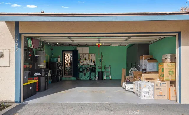 a view of storage and utility room