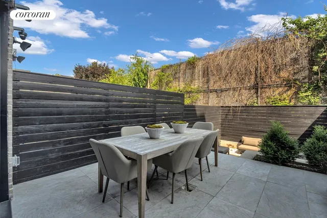 a front view of a multi story building