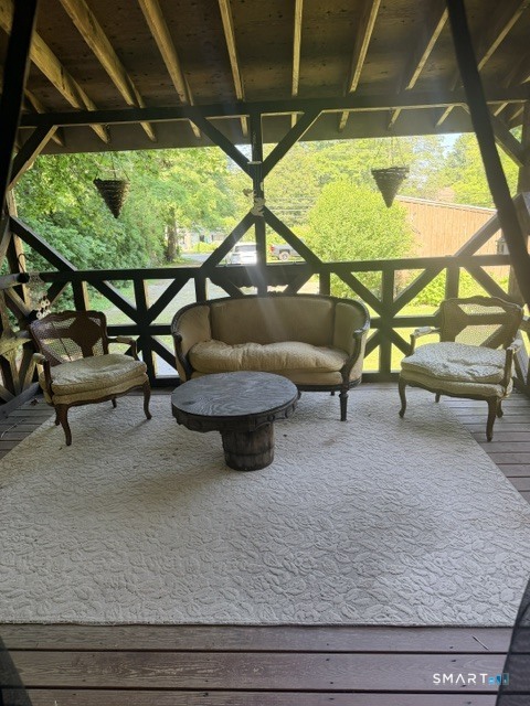 528 Norwich Road Plainfield, CT 06374 - Photo 5 of 25 Covered porch leading to side door entry