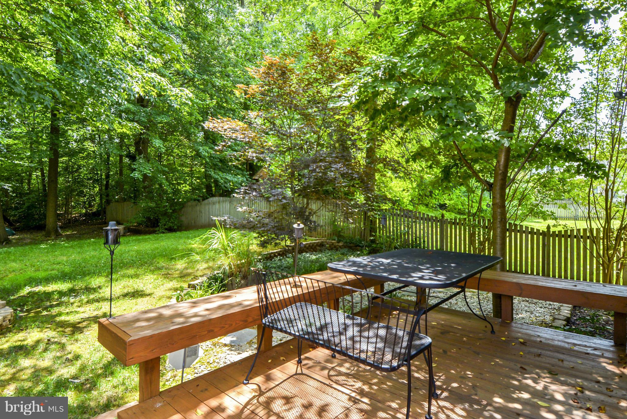 15509 Overchase Lane Bowie, MD 20715 - Photo 24 of 30 a view of a bench in the garden