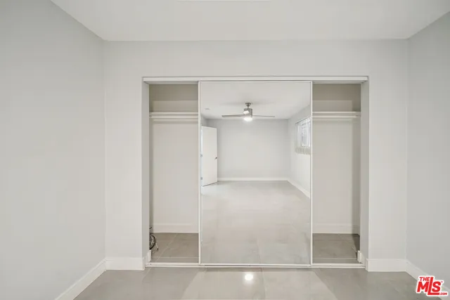 a view of empty room