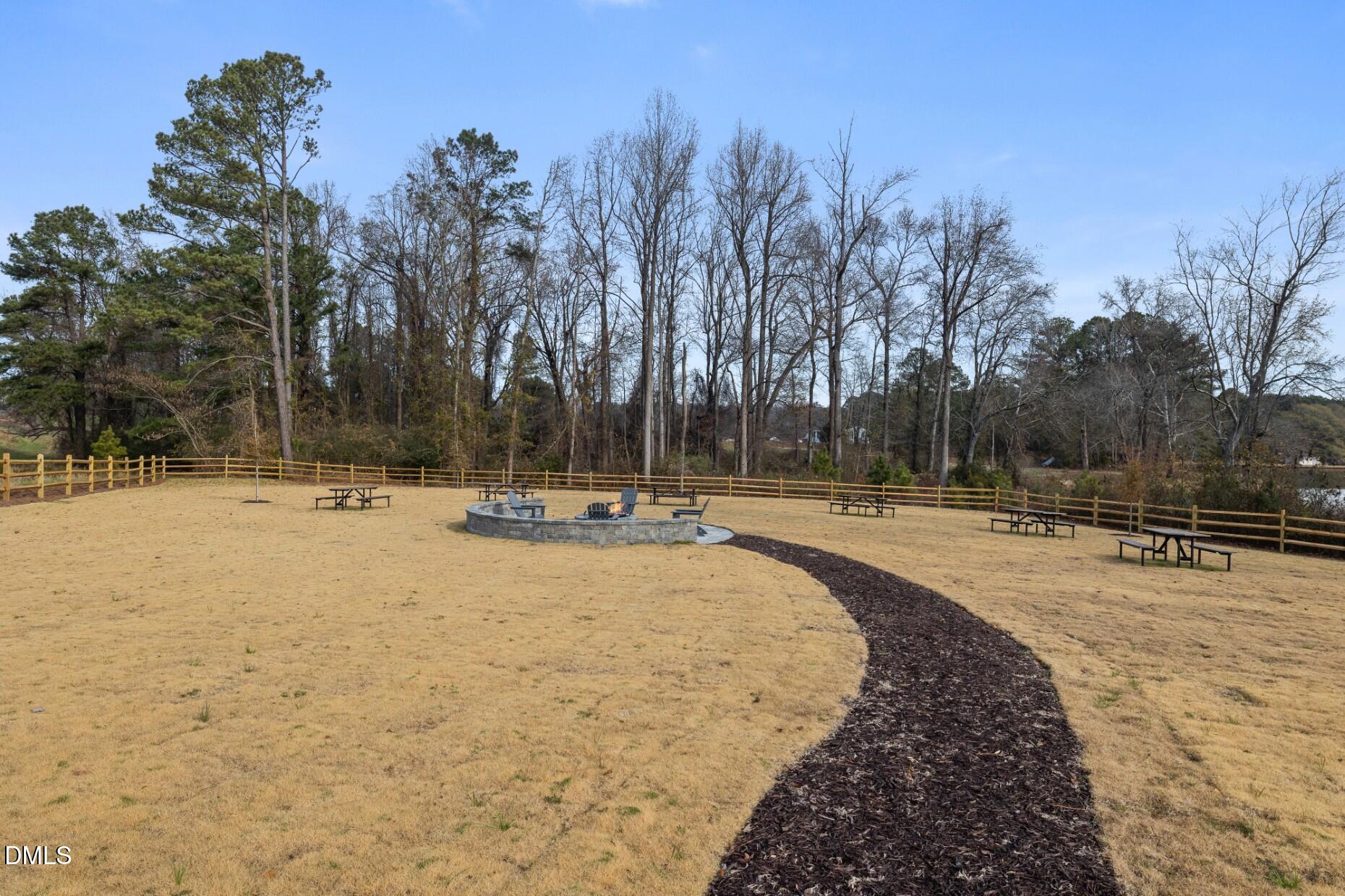 2822 Rodeo Court Fuquay-Varina, NC 27526 - Photo 27 of 30 a view of swimming pool with trees