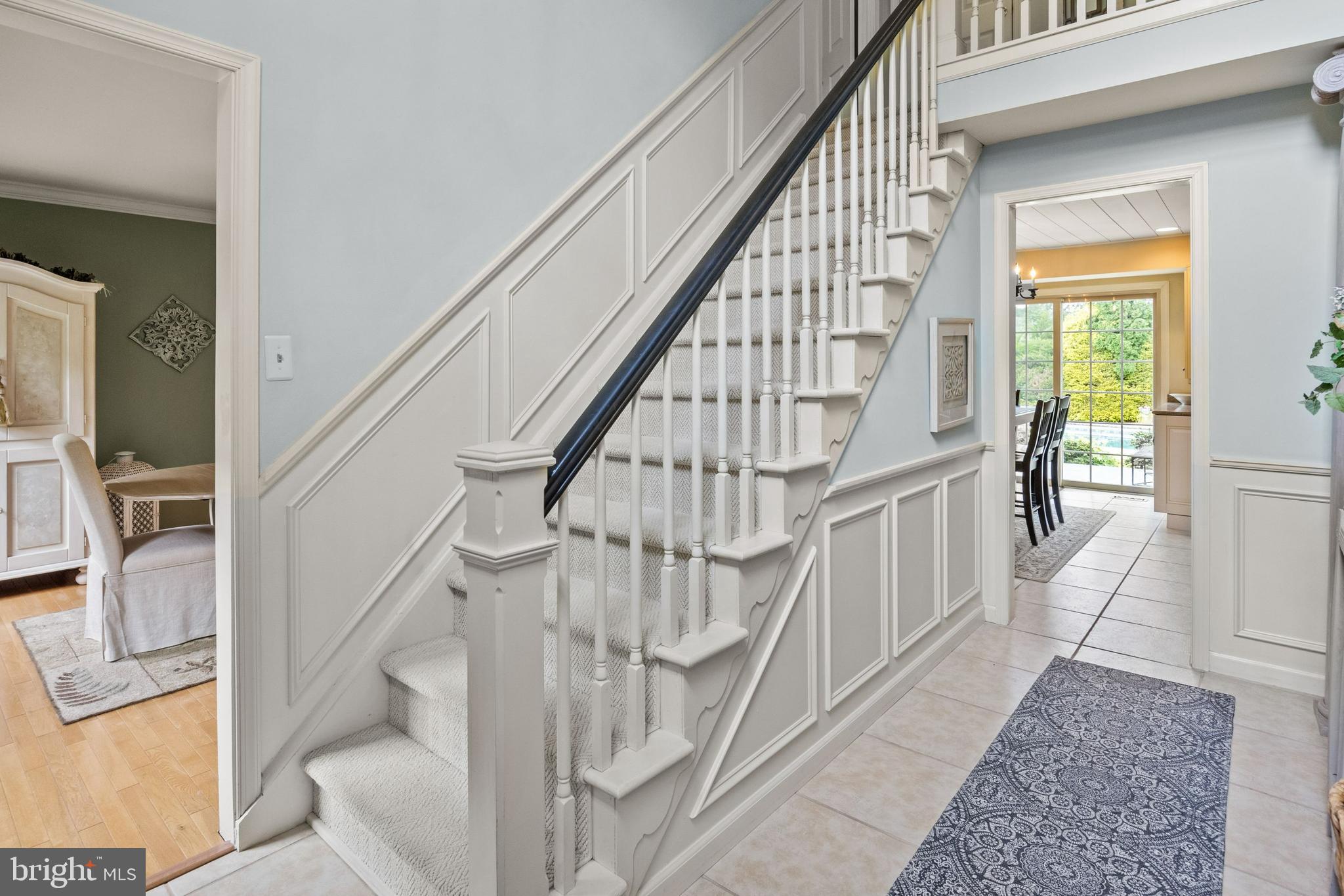 5973 Stovers Mill Road Doylestown, PA 18902 - Photo 21 of 60 Stairwell to Second Floor