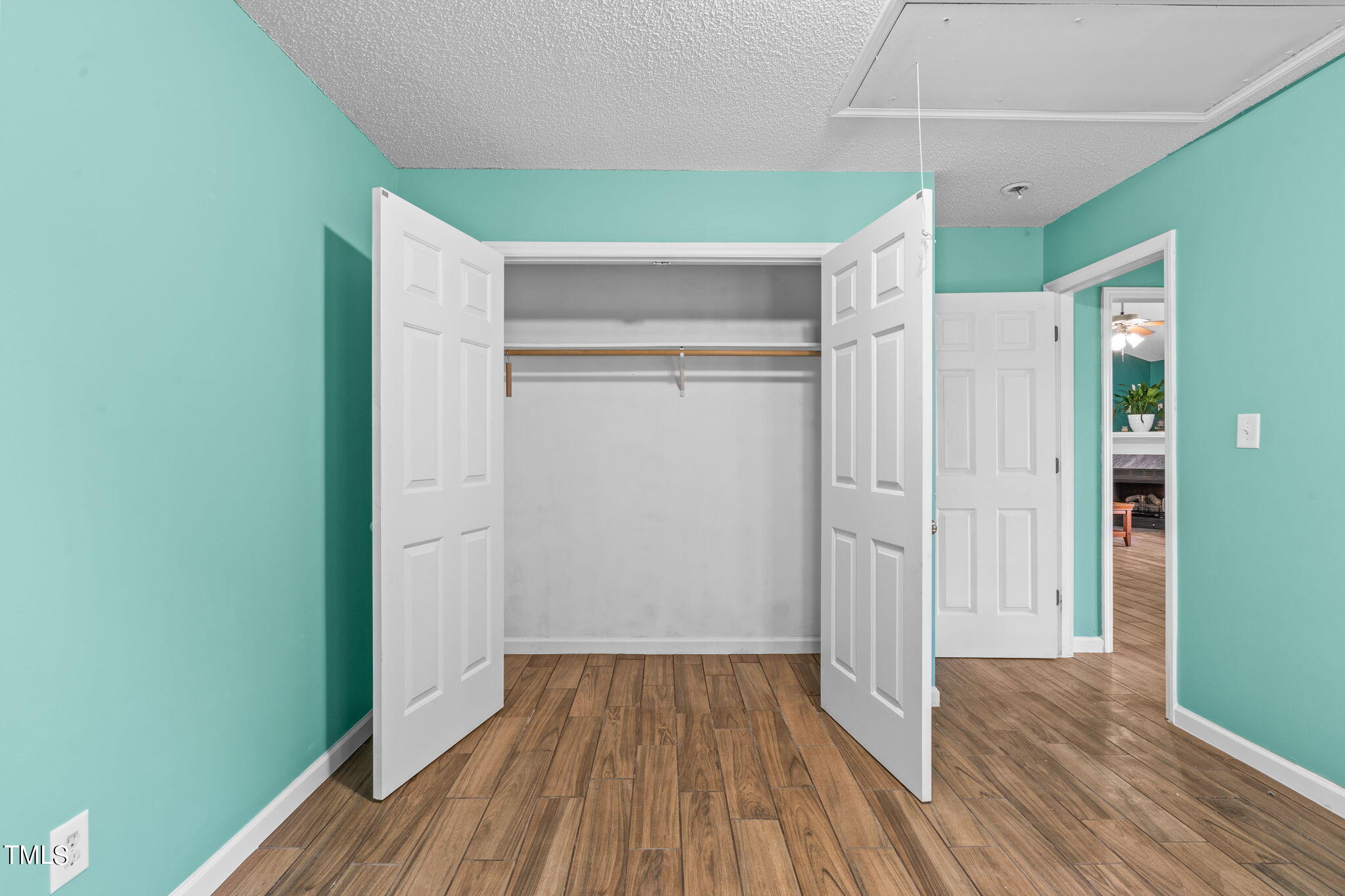 128 Edmondson Drive Willow Spring, NC 27592 - Photo 25 of 38 a view of a hallway with wooden floor