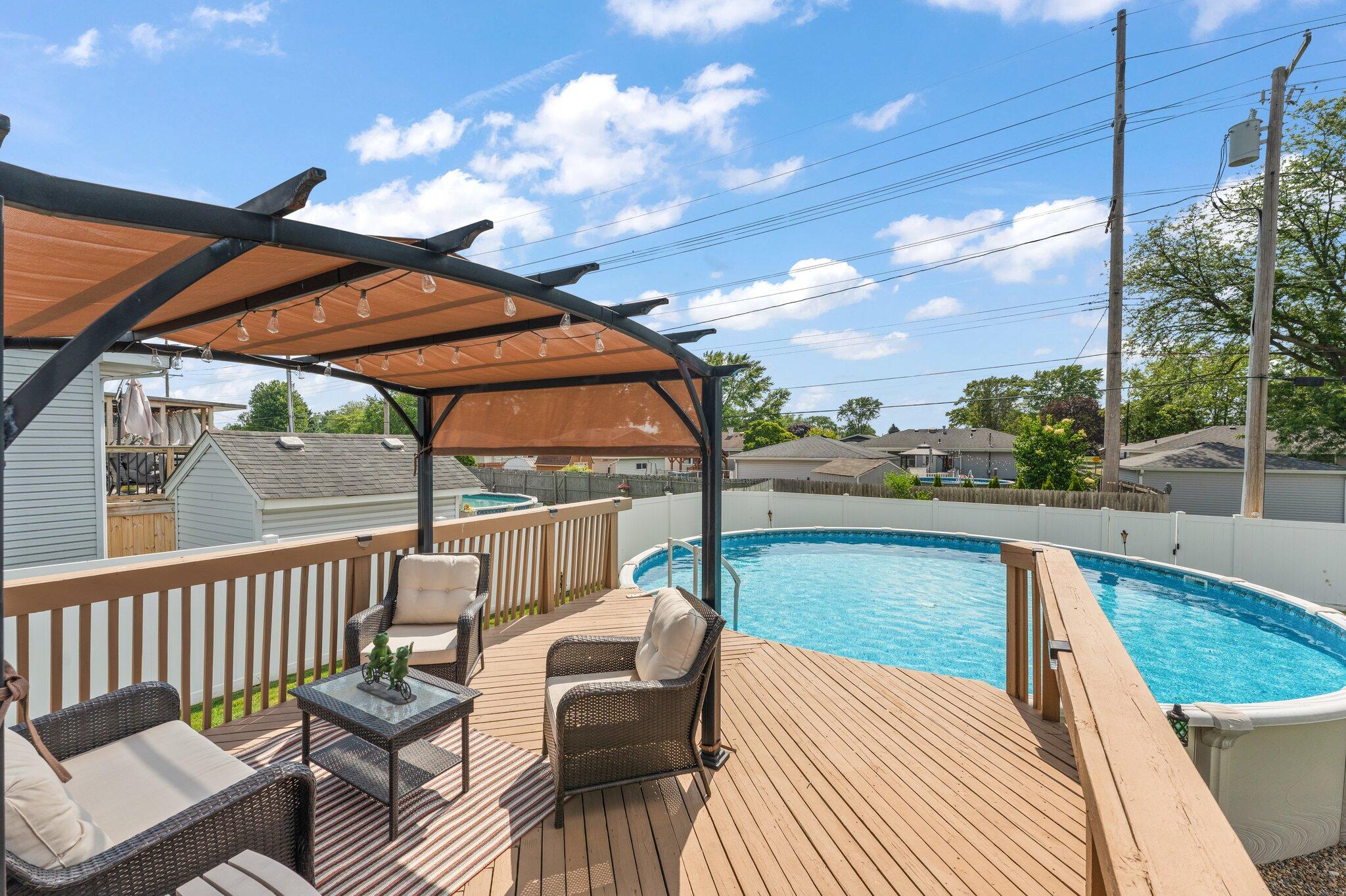 658 Forest Avenue Griffith, IN 46319 - Photo 27 of 31 a view of deck with patio