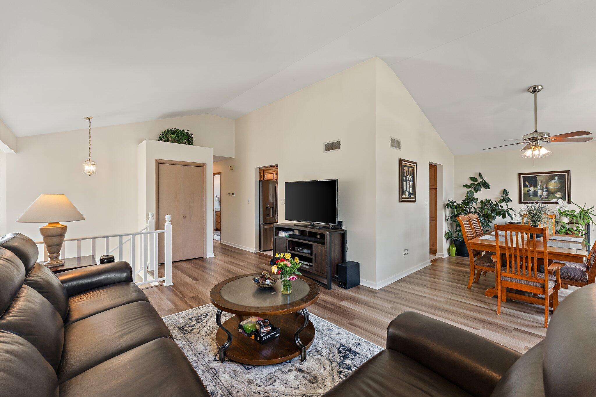 658 Forest Avenue Griffith, IN 46319 - Photo 9 of 31 a living room with furniture and a wooden floor