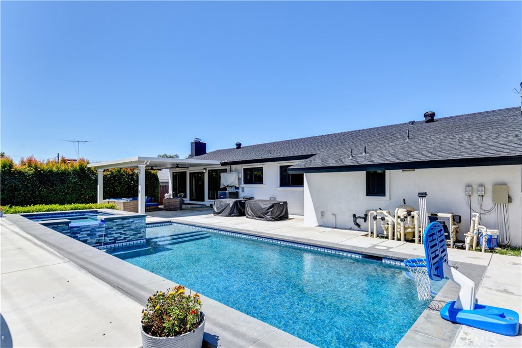 10122 Groveside Avenue Whittier, CA 90603 - Photo 3 of 37 Pool & Rear of Home
