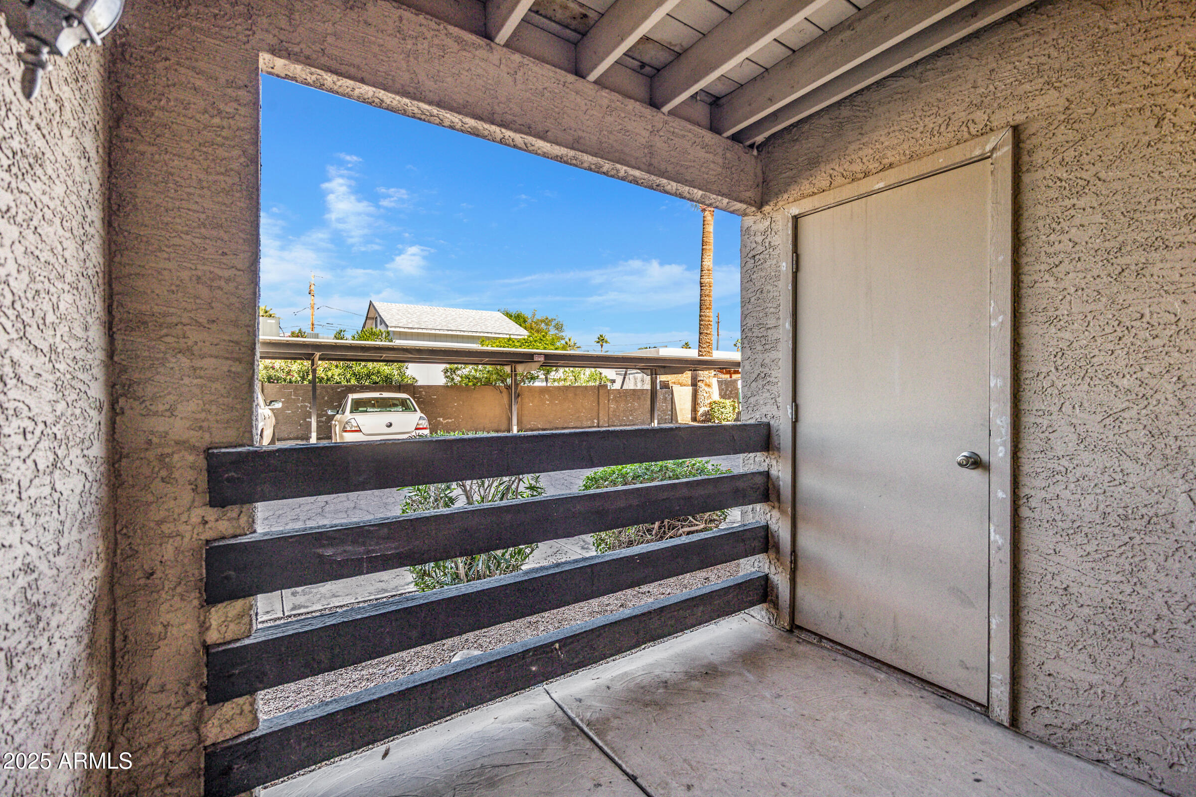 1241 North 48th Street, Unit 102 Phoenix, AZ 85008 - Photo 11 of 12 a view of outdoor space with seating swimming pool and outdoor space