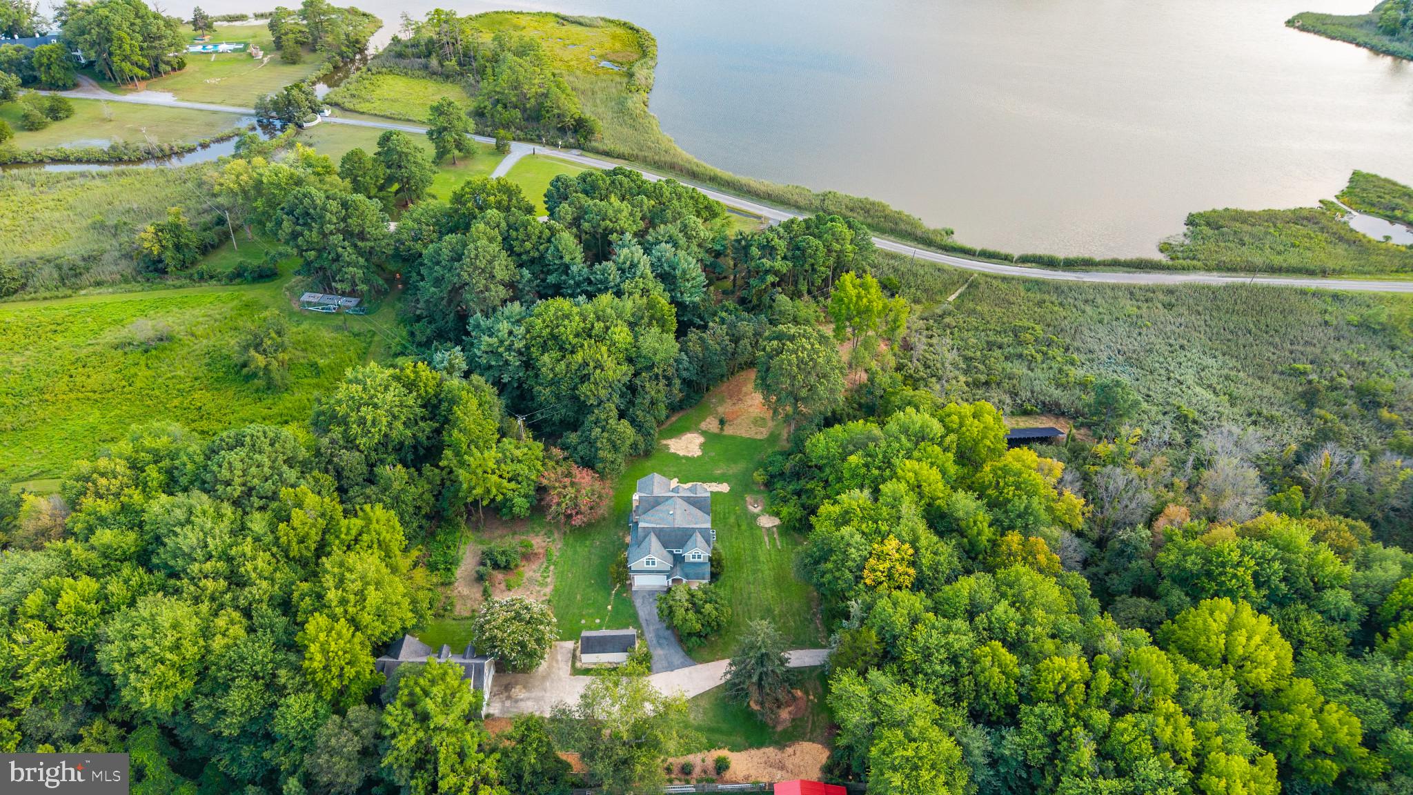 110 Davidson Road Stevensville, MD 21666 - Photo 44 of 55 Enjoy backyard w/views of Cox Creek