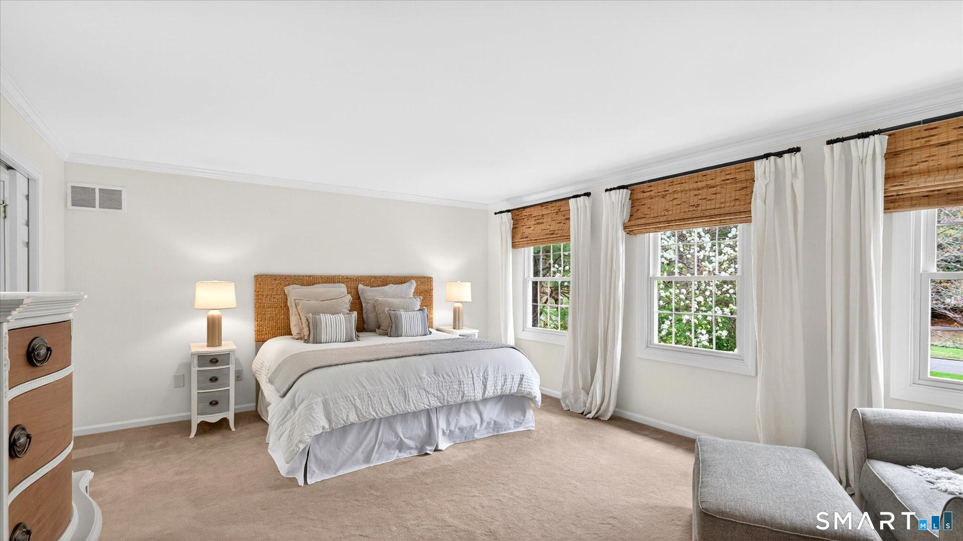 138 Cold Spring Road Avon, CT 06001 - Photo 18 of 36 Primary bedroom suite with tons of natural light.