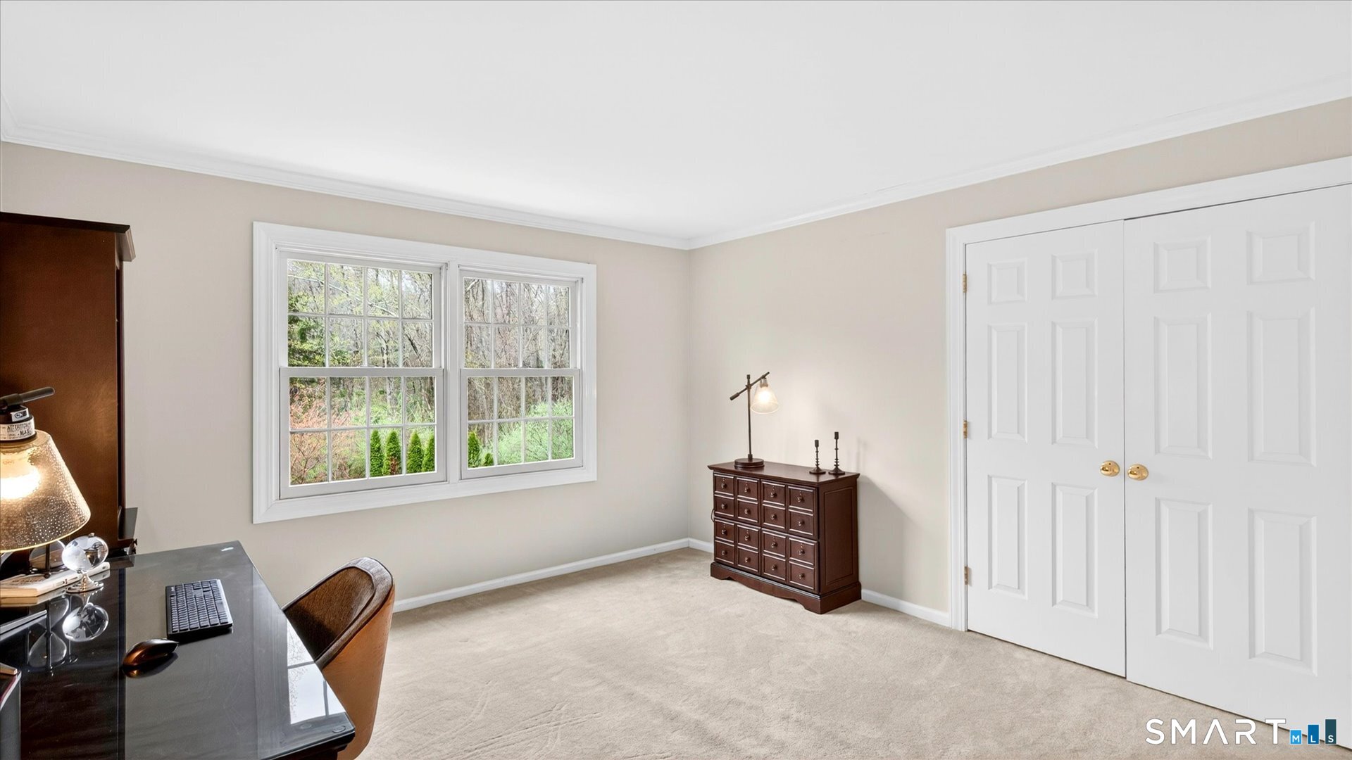 138 Cold Spring Road Avon, CT 06001 - Photo 25 of 36 Bedroom 4 currently being used as a home office.