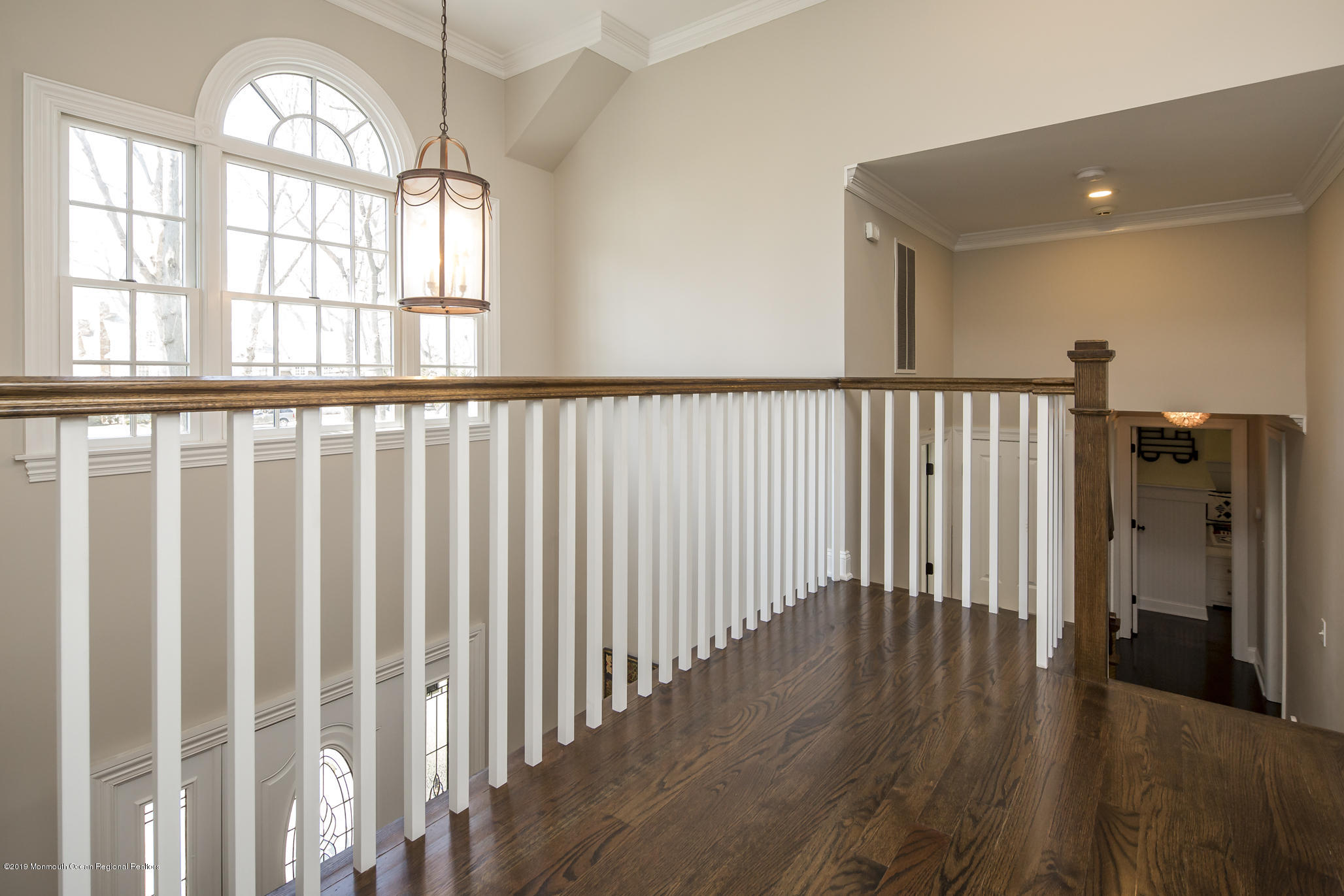 3 Evergreen Drive Rumson, NJ 07760 - Photo 23 of 37 a view of staircase with wooden floor and a window
