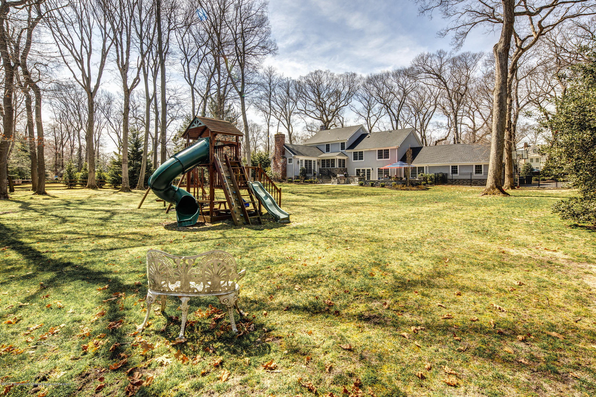3 Evergreen Drive Rumson, NJ 07760 - Photo 36 of 37 a view of a house with a yard and sitting area