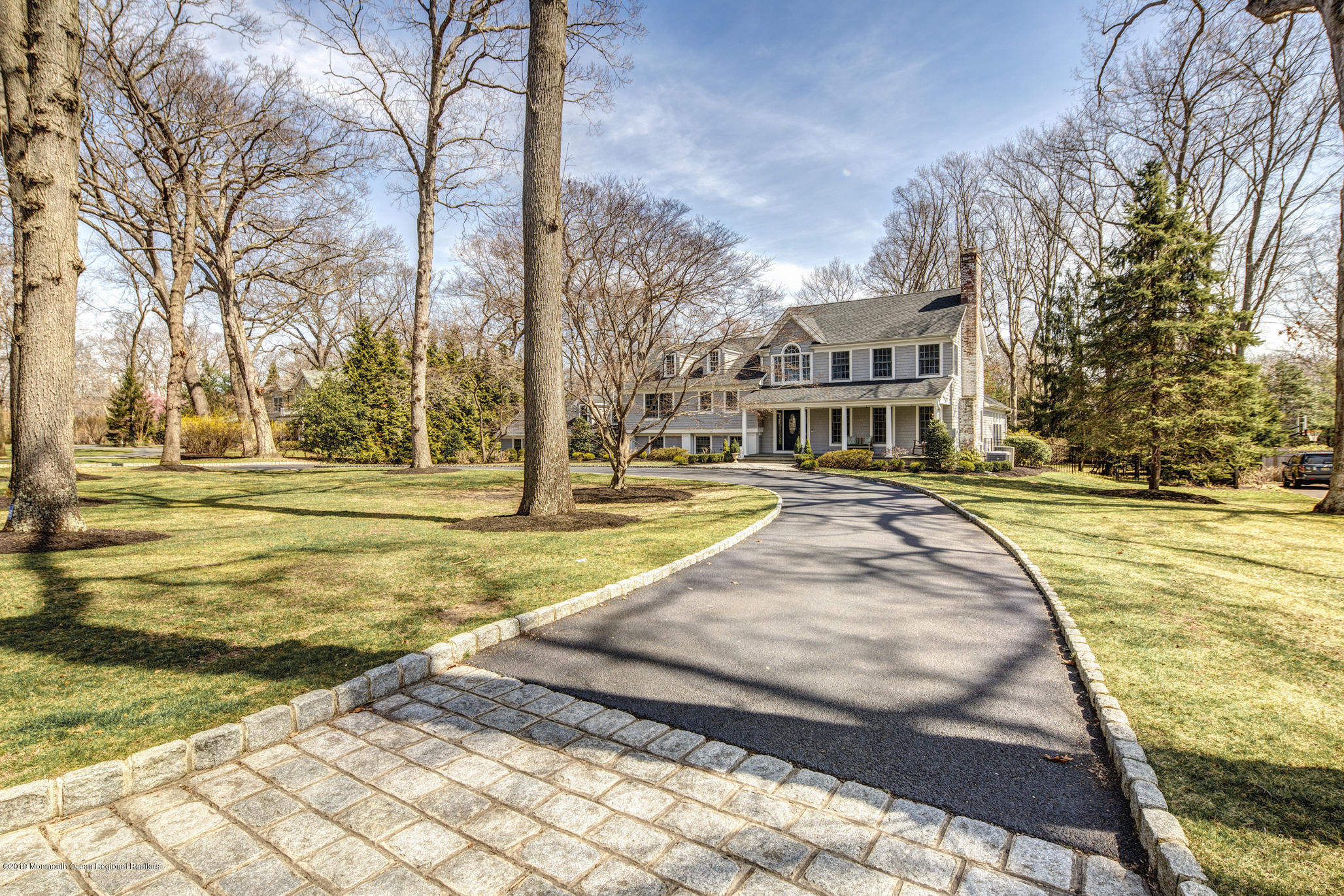 3 Evergreen Drive Rumson, NJ 07760 - Photo 37 of 37 a view of an swimming pool with a house