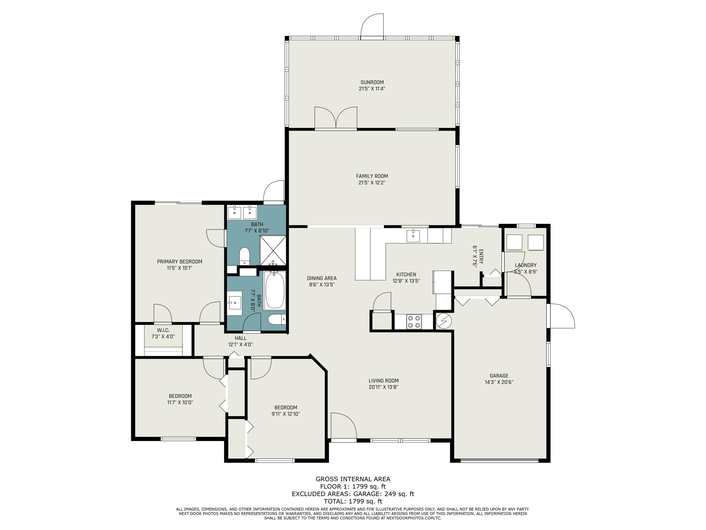 881 Riviera Drive Northeast Palm Bay, FL 32905 - Photo 35 of 35 Floorplan