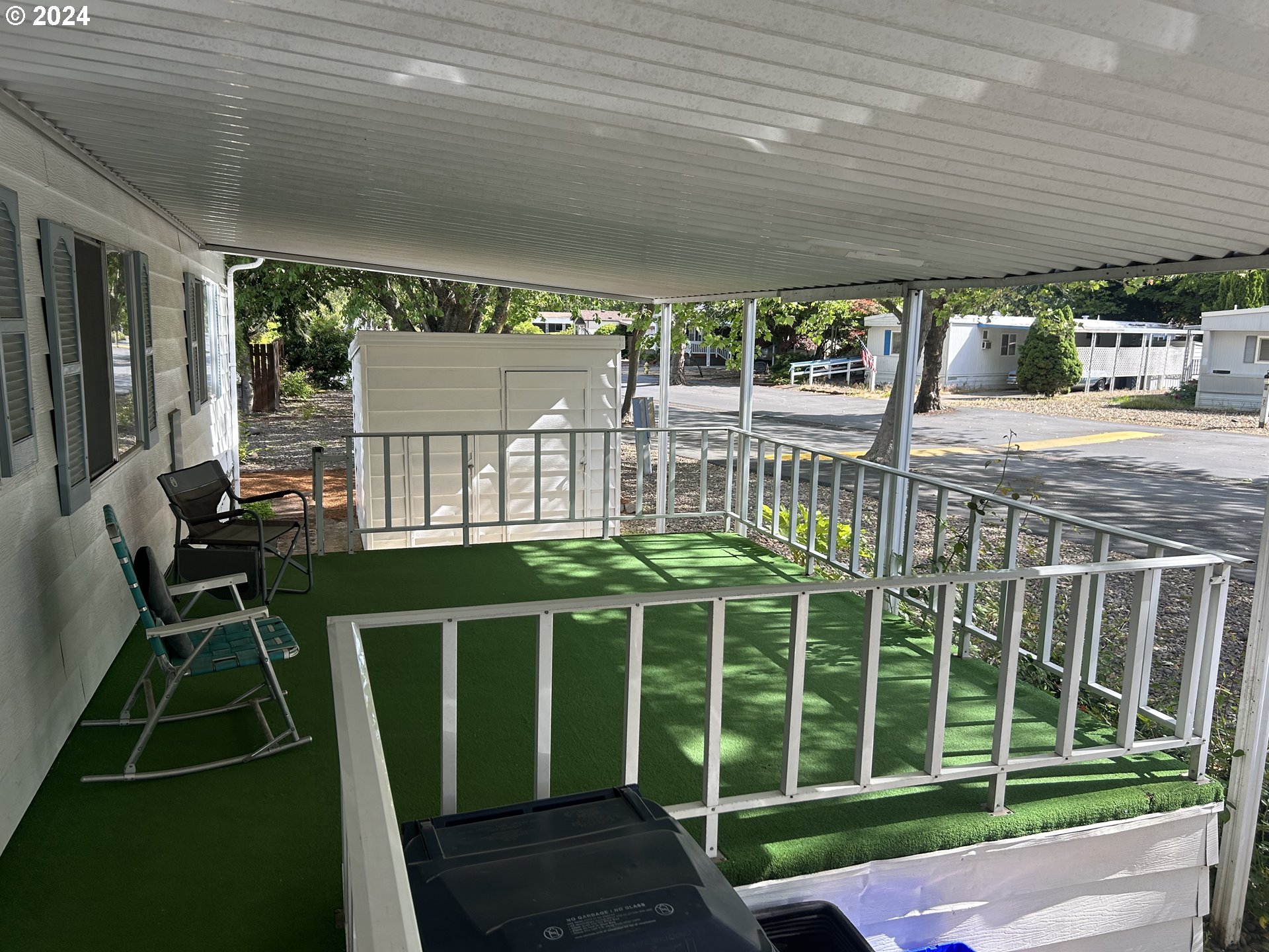 4800 Barger Drive Eugene, OR 97402 - Photo 19 of 20 a view of a house with backyard and porch