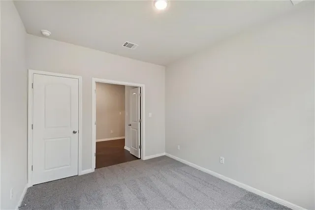 a view of empty room