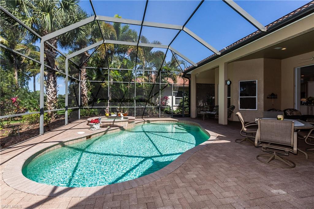 20196 Markward Crossing Estero, FL 33928 - Photo 19 of 28 a view of a chairs and tables in the patio