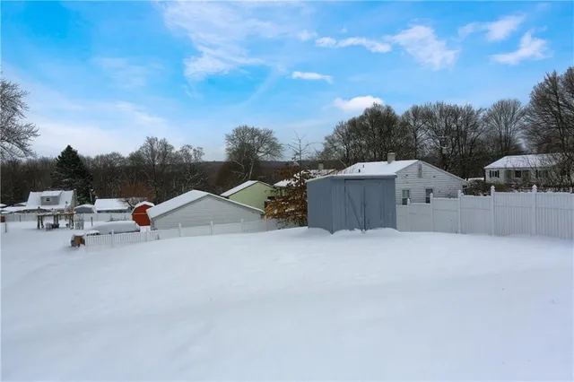 a view of outdoor space and deck