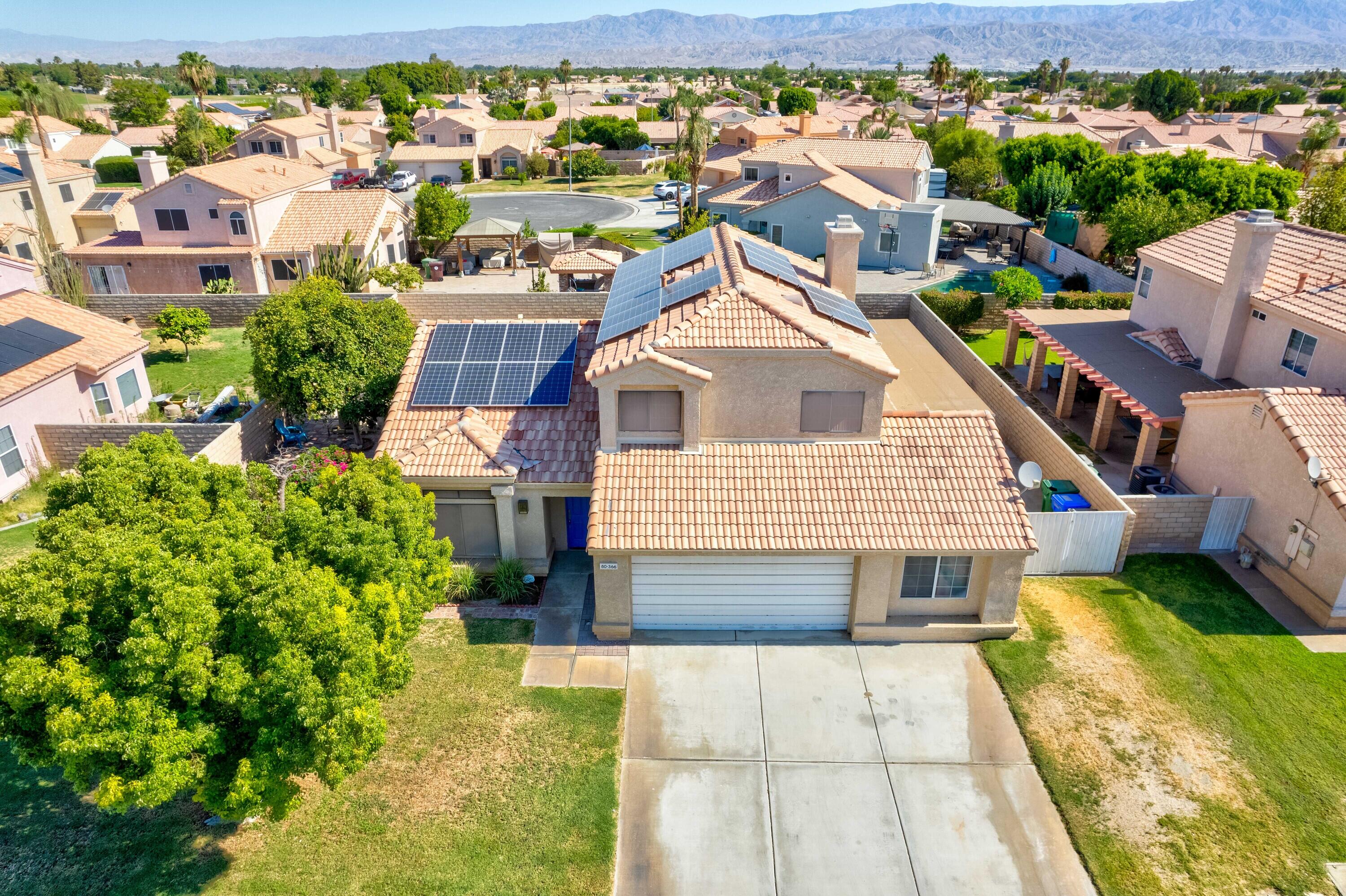80366 Paseo Encanto Indio, CA 92201 - Photo 1 of 48 an aerial view of a house with a yard