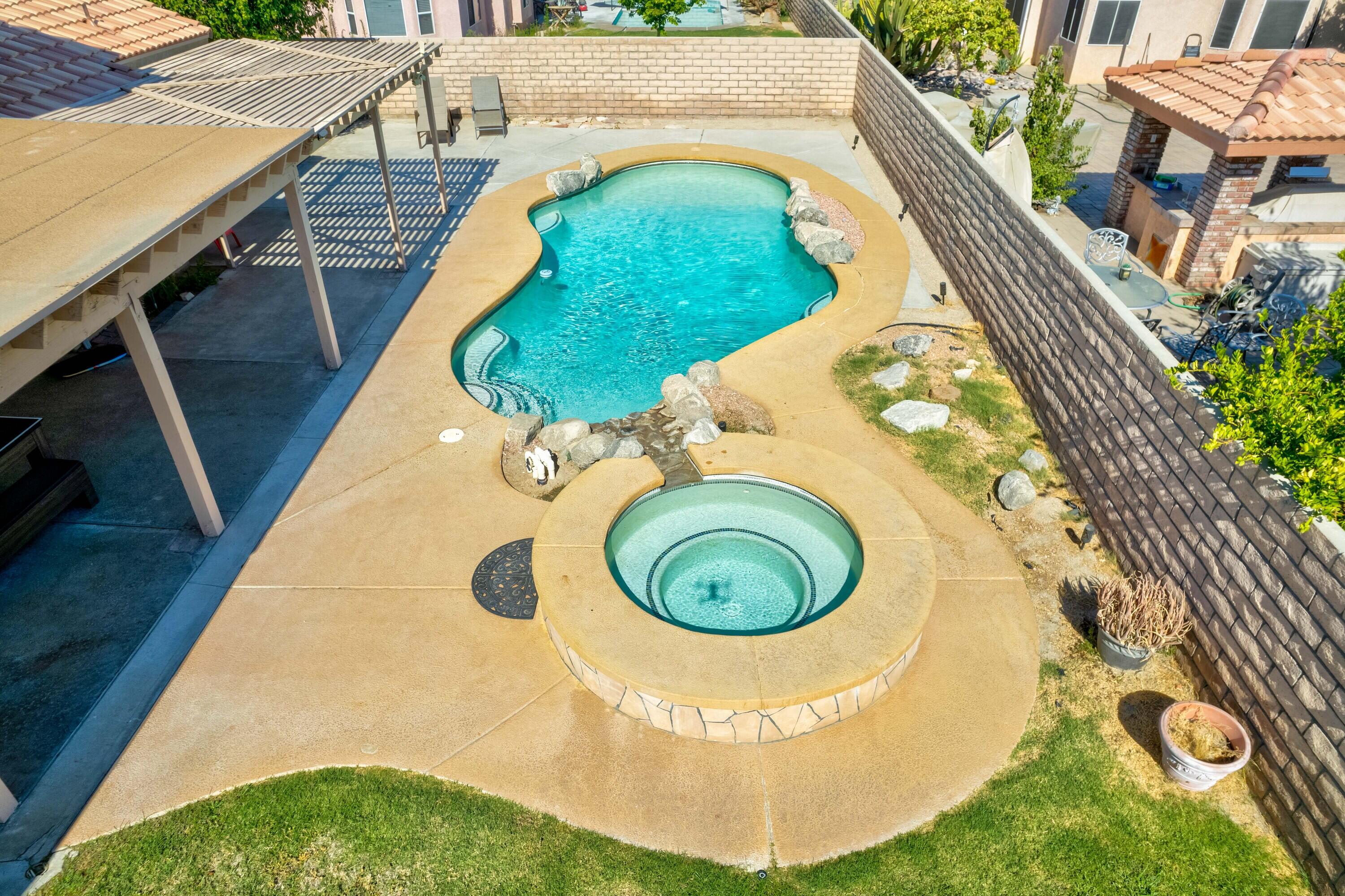 80366 Paseo Encanto Indio, CA 92201 - Photo 43 of 48 a view of outdoor space and swimming pool