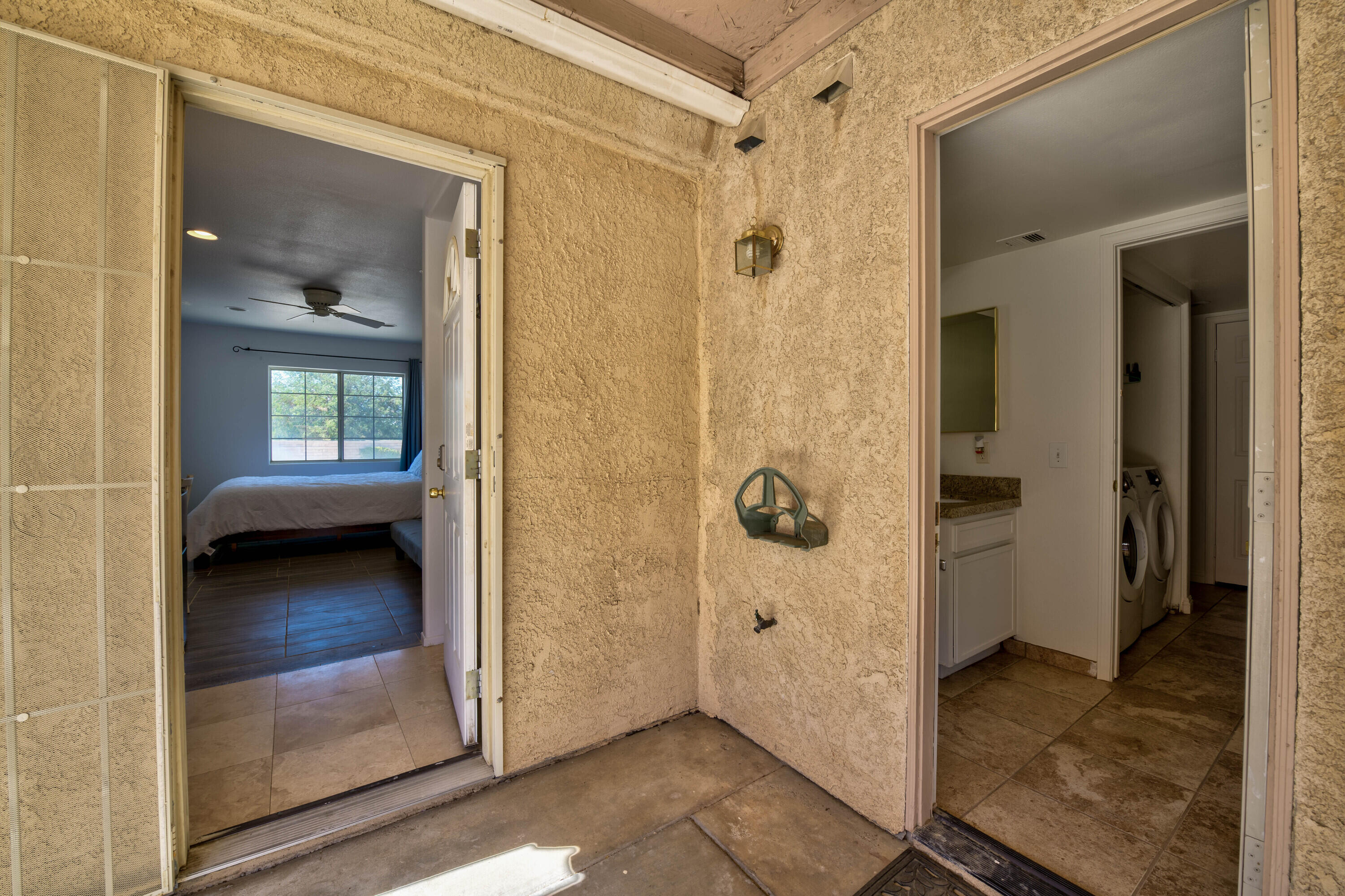 80366 Paseo Encanto Indio, CA 92201 - Photo 44 of 48 a view of a bathroom with a glass door and a window
