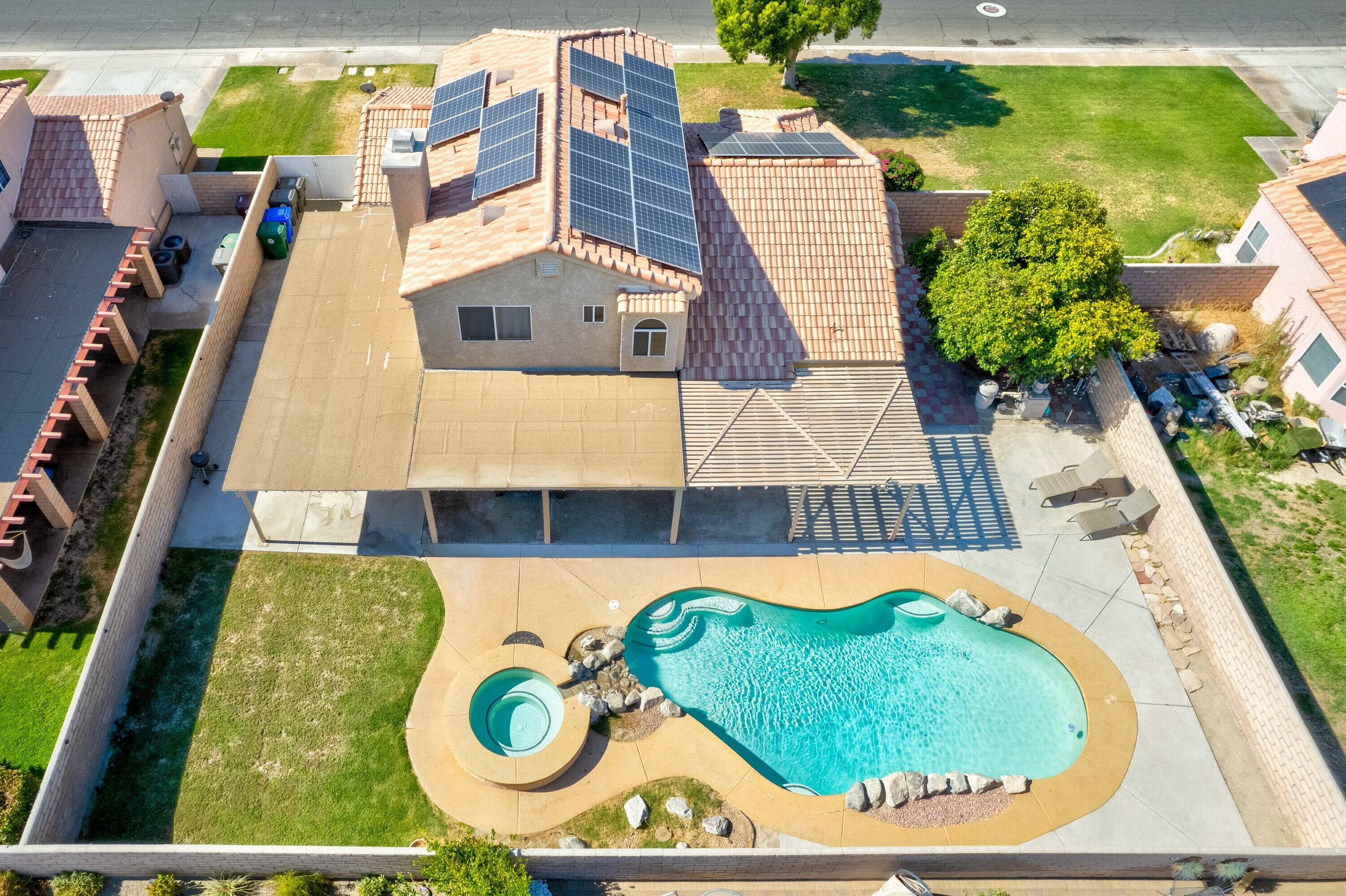 80366 Paseo Encanto Indio, CA 92201 - Photo 47 of 48 swimming pool view with a outdoor seating space