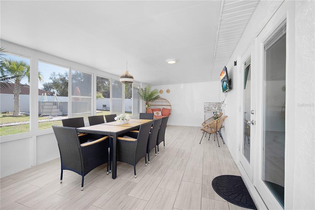 16285 Southwest 21st Court Ocala, FL 34473 - Photo 28 of 40 a view of a dining room with furniture window and outside view